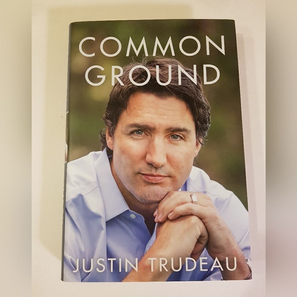 COMMON GROUND *Hardcover Book* by Justin Trudeau  * NEW